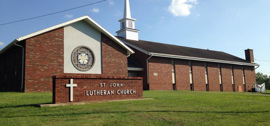 Exterior of St. John Lutheran Church